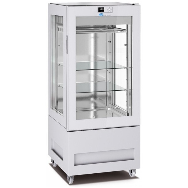 Vitrina de vinuri Arte Vino OXP1T98NPD capacitate 98 sticle temperatura 0/+35°C negru