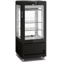 Vitrina frigorifica pentru măcelărie Longoni 65-S Vitra 6714-S capacitate 300l 1 zona racire ± 0 / + 4 °C negru