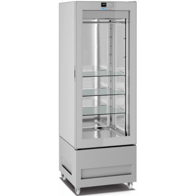 Vitrina de vinuri Arte Vino OXP1T98NPD capacitate 98 sticle temperatura 0/+35°C negru