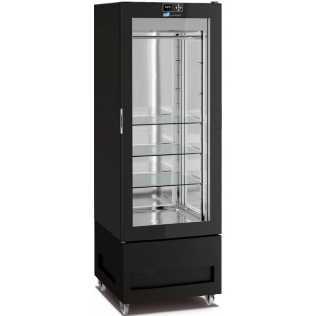 Vitrina de vinuri Arte Vino OXP1T98NPD capacitate 98 sticle temperatura 0/+35°C negru