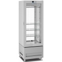 Vitrina frigorifica pentru măcelărie Longoni 65-L Vitra 6712-L capacitate 450l 1 zona racire ± 0 / + 4 °C argintiu