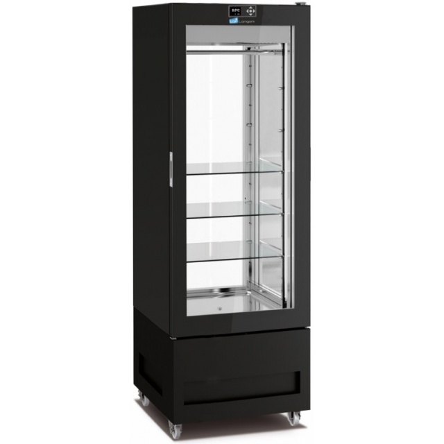 Vitrina de vinuri Arte Vino OXP1T98NPD capacitate 98 sticle temperatura 0/+35°C negru