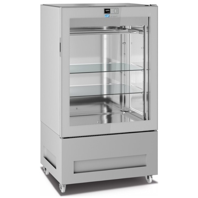 Vitrina de vinuri Arte Vino OXP1T98NPD capacitate 98 sticle temperatura 0/+35°C negru
