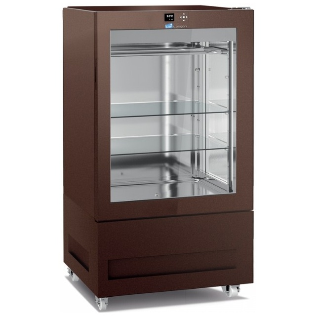 Vitrina de vinuri Arte Vino OXP1T98NPD capacitate 98 sticle temperatura 0/+35°C negru