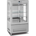 Vitrina frigorifica pentru măcelărie Longoni 85-S Vitra 8713-S capacitate 450l 1 zona racire ± 0 / + 4 °C argintiu