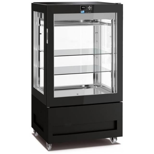 Vitrina de vinuri Arte Vino OXP1T98NPD capacitate 98 sticle temperatura 0/+35°C negru