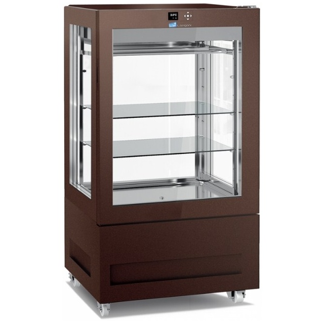 Vitrina frigorifica pentru măcelărie Longoni 85-S Vitra 8714-S capacitate 450l 1 zona racire ± 0 / + 4 °C maro