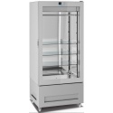 Vitrina frigorifica pentru măcelărie Longoni 85-L Vitra 8711-L capacitate 600l 1 zona racire ± 0 / + 4 °C argintiu