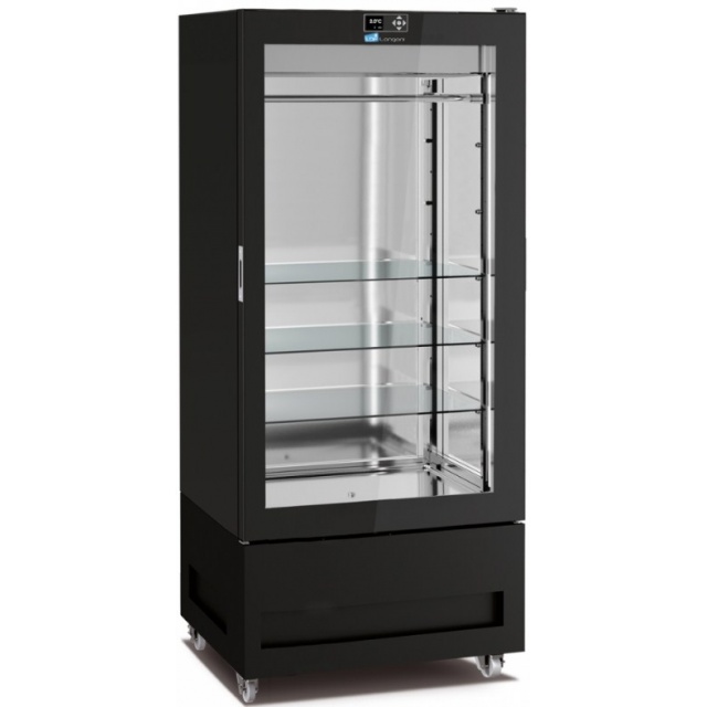 Vitrina de vinuri Arte Vino OXP1T98NPD capacitate 98 sticle temperatura 0/+35°C negru