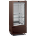 Vitrina frigorifica pentru măcelărie Longoni 85-L Vitra 8711-L capacitate 600l 1 zona racire ± 0 / + 4 °C maro