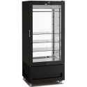 Vitrina frigorifica pentru măcelărie Longoni 85-L Vitra 8712-L capacitate 600l 1 zona racire ± 0 / + 4 °C negru