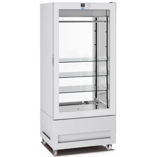 Vitrina frigorifica pentru măcelărie Longoni 85-L Vitra 8712-L capacitate 600l 1 zona racire ± 0 / + 4 °C alb