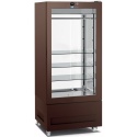 Vitrina frigorifica pentru măcelărie Longoni 85-L Vitra 8712-L capacitate 600l 1 zona racire ± 0 / + 4 °C maro