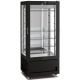 Vitrina frigorifica pentru măcelărie Longoni 85-L Vitra 8713-L capacitate 600l 1 zona racire ± 0 / + 4 °C negru