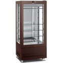 Vitrina frigorifica pentru măcelărie Longoni 85-L Vitra 8713-L capacitate 600l 1 zona racire ± 0 / + 4 °C maro