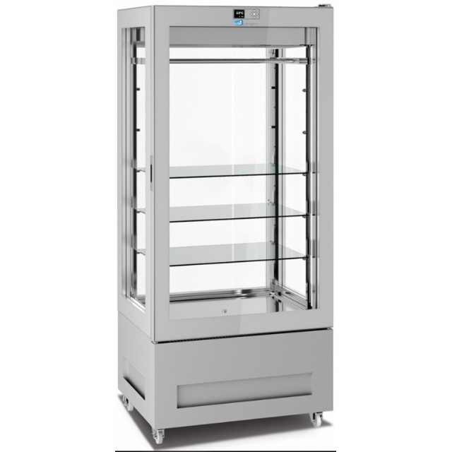 Vitrina de vinuri Arte Vino OXP1T98NPD capacitate 98 sticle temperatura 0/+35°C negru