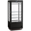 Vitrina frigorifica pentru măcelărie Longoni 85-L Vitra 8714-L capacitate 600l 1 zona racire ± 0 / + 4 °C negru