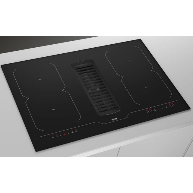 JOLLYNOX 1CCR60MN COMBINATE 60, PENTRU BUCATARIE INCORPORATA, CU 4 ARZATOARE + CUPTOR ELECTRIC, NEGRU MAT