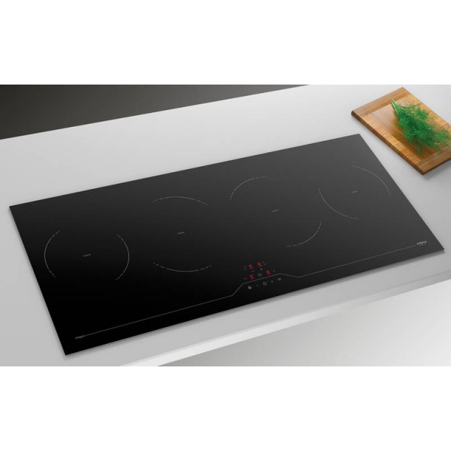 PLITA CU INDUCTIE AIRFORCE INTEGRA 90 B2 ECO, CU 4 ARZATOARE, STICLA CERAMICA NEAGRA