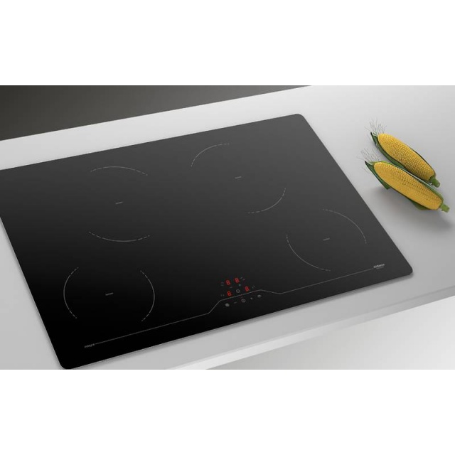 PLITA CU INDUCTIE AIRFORCE INTEGRA 78 B2 ECO, CU 4 ARZATOARE, STICLA CERAMICA NEAGRA