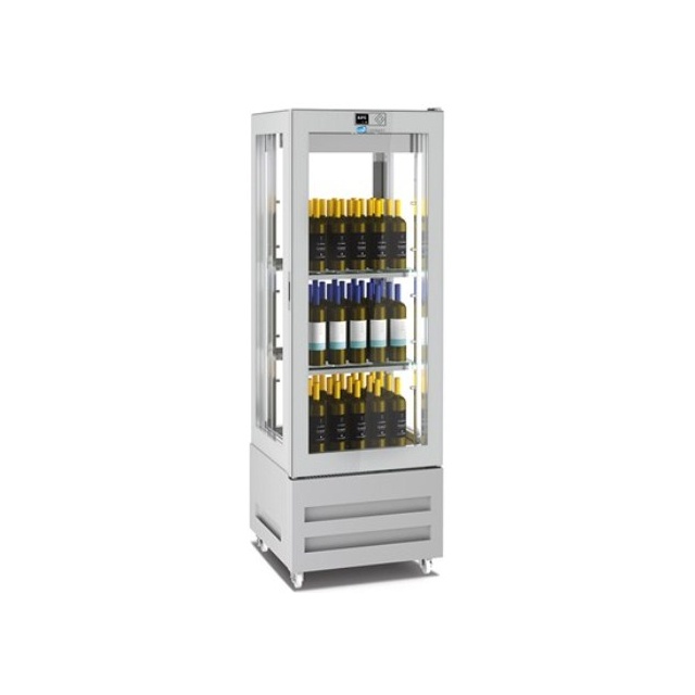 Vitrina de vinuri Arte Vino OXP1T98NPD capacitate 98 sticle temperatura 0/+35°C negru
