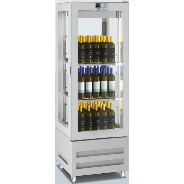 Vitrina de vinuri Arte Vino OXP1T98NPD capacitate 98 sticle temperatura 0/+35°C negru