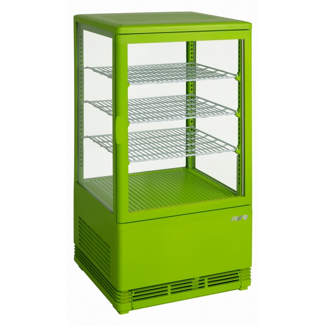 VITRINA FRIGORIFICA SARO SC 70 330-10041, CAPACITATE 68 L, TEMPERATURA 0 / +12 ° C, VERDE