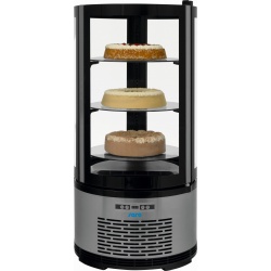 VITRINA FRIGORIFICA PENTRU TORT SARO SARINA 330-1125, CAPACITATE 100 L, TEMPERATURA +2 / + 8 ° C, PLASTIC CU CAPAC DIN INOX