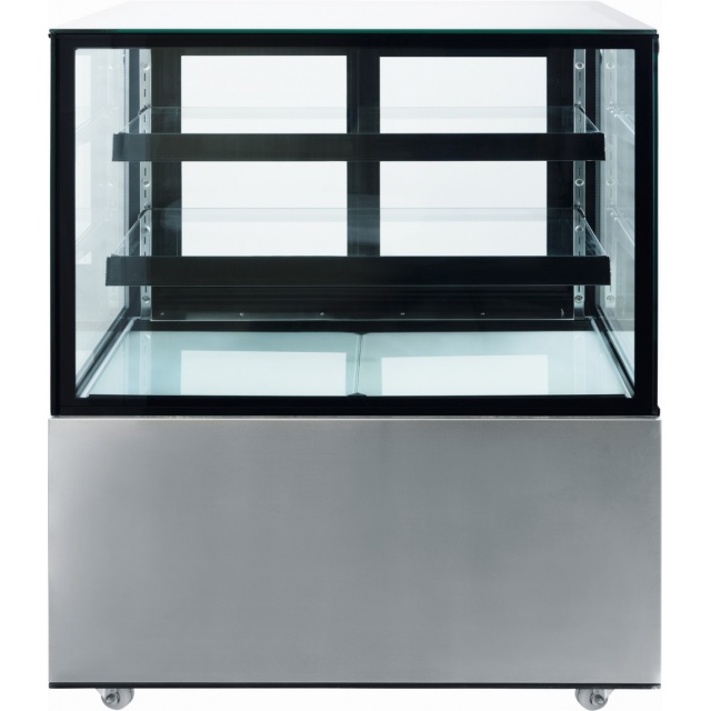 VITRINA RECE PENTRU COFETARIE SARO JASMIN 330-1105, CAPACITATE 300 L, TEMPERATURA +2 / + 8 ° C, INOX