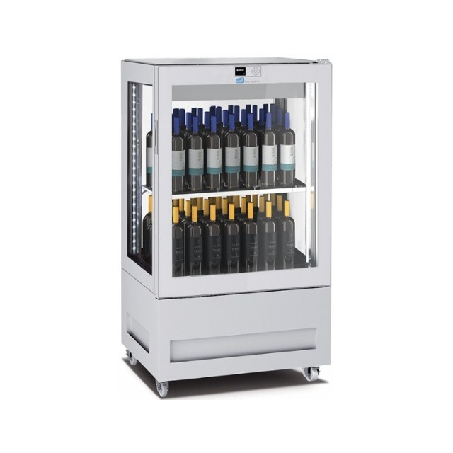 Vitrina de vinuri Arte Vino OXP1T98NPD capacitate 98 sticle temperatura 0/+35°C negru