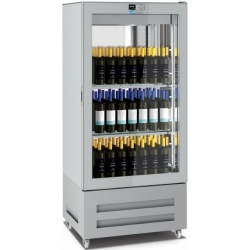 Vitrina de vinuri Arte Vino OXP1T98NPD capacitate 98 sticle temperatura 0/+35°C negru