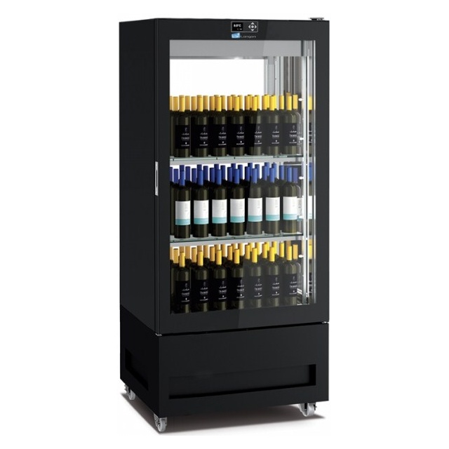 Vitrina de vinuri Arte Vino OXP1T98NPD capacitate 98 sticle temperatura 0/+35°C negru