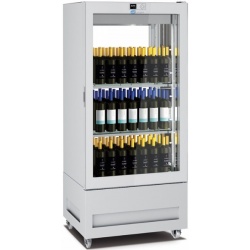 Vitrina de vinuri Arte Vino OXP1T98NPD capacitate 98 sticle temperatura 0/+35°C negru