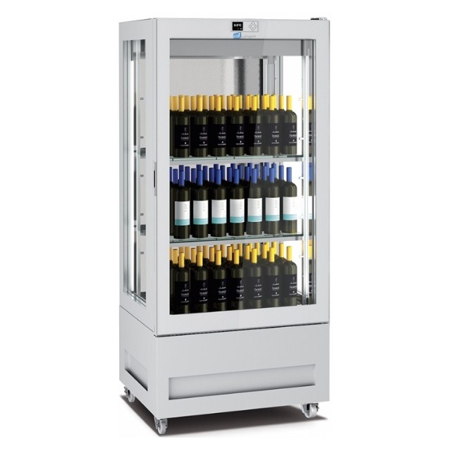 Vitrina de vinuri Arte Vino OXP1T98NPD capacitate 98 sticle temperatura 0/+35°C negru
