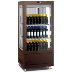 Vitrina de vinuri Arte Vino OXP1T98NPD capacitate 98 sticle temperatura 0/+35°C negru