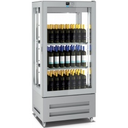 Vitrina de vinuri Arte Vino OXP1T98NPD capacitate 98 sticle temperatura 0/+35°C negru