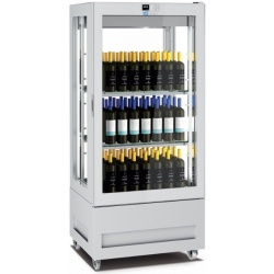 Vitrina de vinuri Arte Vino OXP1T98NPD capacitate 98 sticle temperatura 0/+35°C negru
