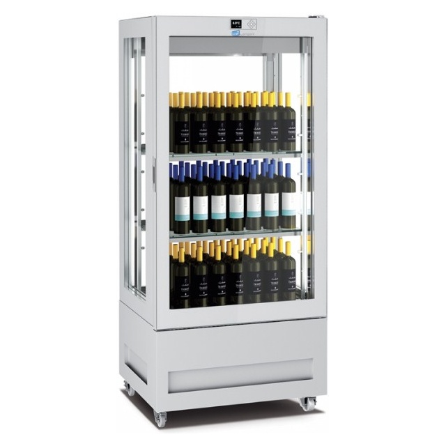 Vitrina de vinuri Arte Vino OXP1T98NPD capacitate 98 sticle temperatura 0/+35°C negru
