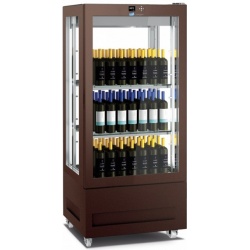 Vitrina de vinuri Arte Vino OXP1T98NPD capacitate 98 sticle temperatura 0/+35°C negru