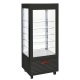 Vitrina frigorifica verticala tip display Diamond INN/VN-B9-R2, 4 geamuri si 5 rafturi din sticla, ventilate, 480l