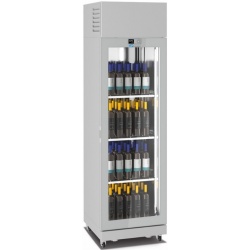 Vitrina de vinuri Arte Vino OXP1T98NPD capacitate 98 sticle temperatura 0/+35°C negru