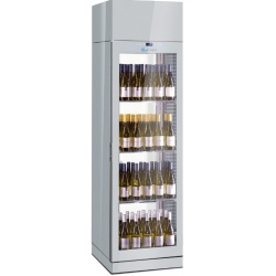 Vitrina de vinuri Arte Vino OXP1T98NPD capacitate 98 sticle temperatura 0/+35°C negru