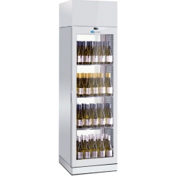 Vitrina de vinuri Arte Vino OXP1T98NPD capacitate 98 sticle temperatura 0/+35°C negru