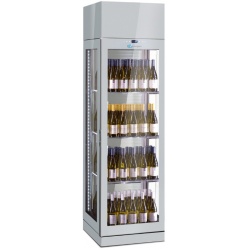 Vitrina de vinuri Arte Vino OXP1T98NPD capacitate 98 sticle temperatura 0/+35°C negru