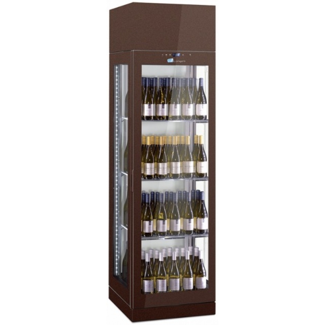 Vitrina de vinuri Arte Vino OXP1T98NPD capacitate 98 sticle temperatura 0/+35°C negru
