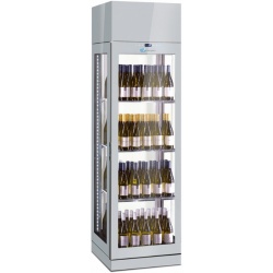 Vitrina de vinuri Arte Vino OXP1T98NPD capacitate 98 sticle temperatura 0/+35°C negru