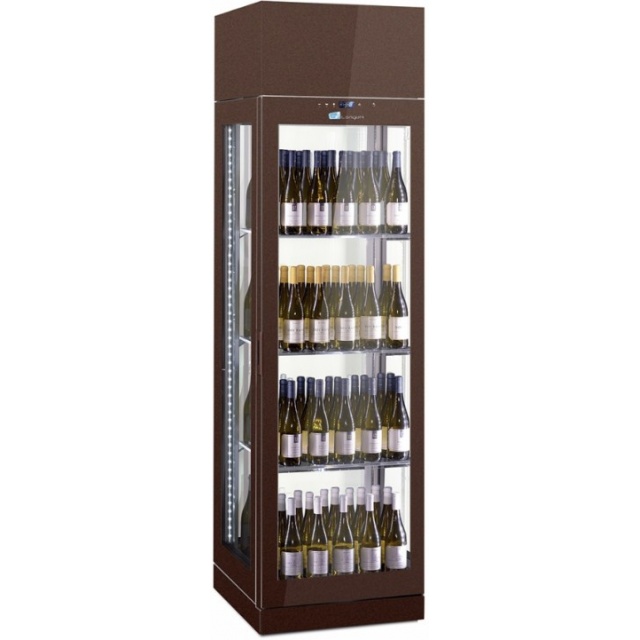 Vitrina de vinuri Arte Vino OXP1T98NPD capacitate 98 sticle temperatura 0/+35°C negru