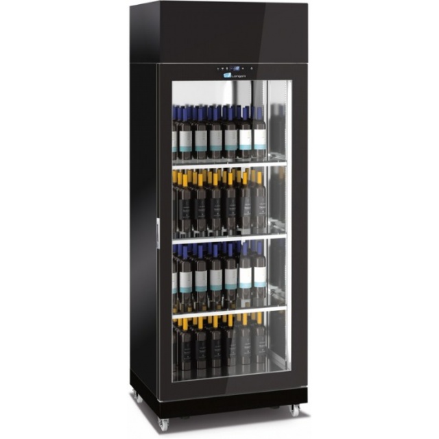 Vitrina de vinuri Arte Vino OXP1T98NPD capacitate 98 sticle temperatura 0/+35°C negru