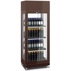 Vitrina de vinuri Arte Vino OXP1T98NPD capacitate 98 sticle temperatura 0/+35°C negru