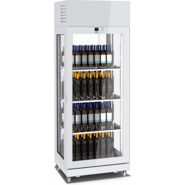 Vitrina de vinuri Arte Vino OXP1T98NPD capacitate 98 sticle temperatura 0/+35°C negru